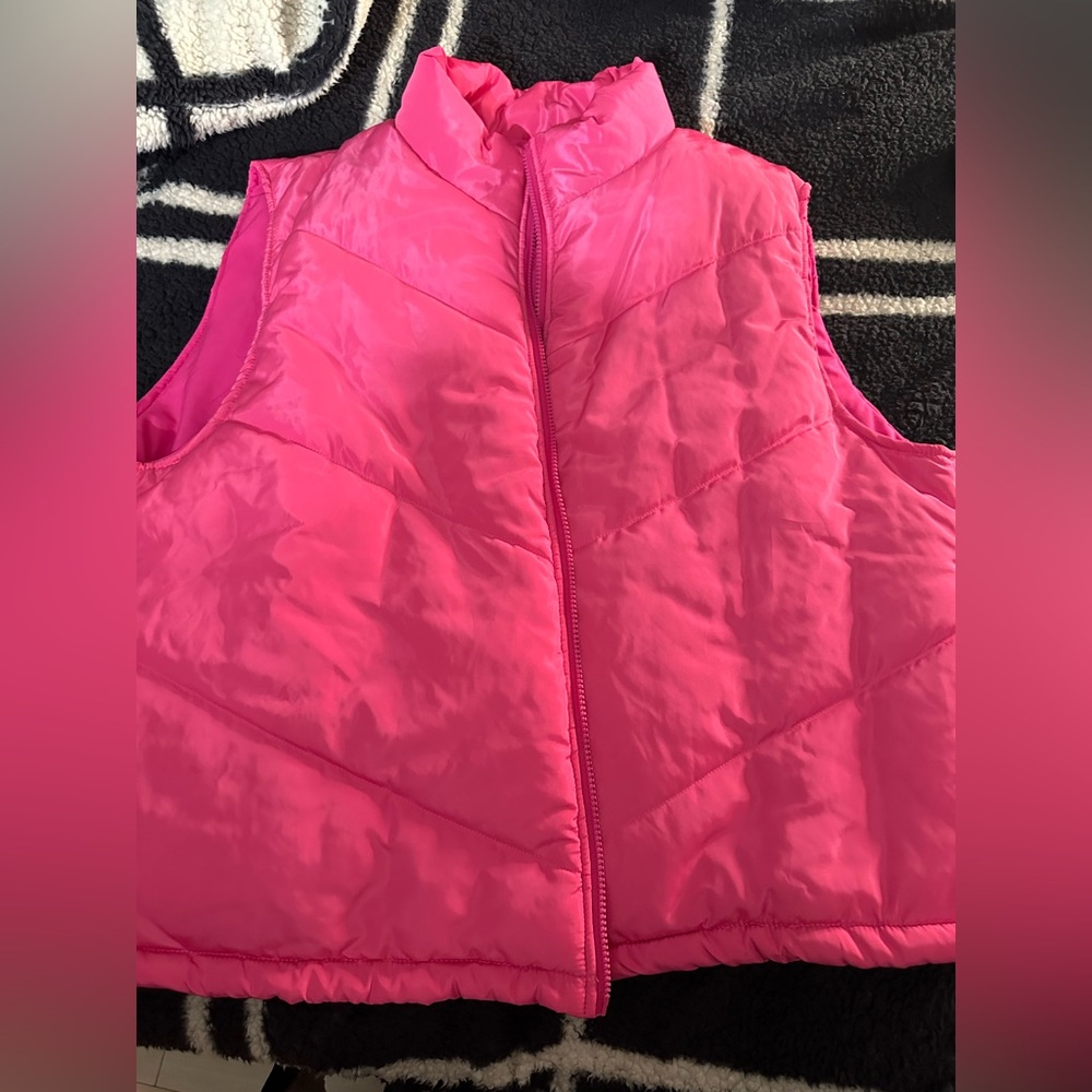 Pink vest